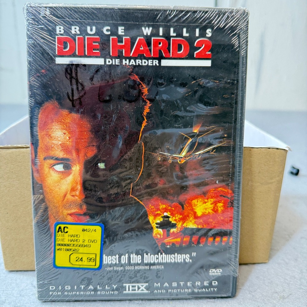 20th Century Fox Die Hard 2 DVD Bruce Willis New Sealed THX Widescreen Action